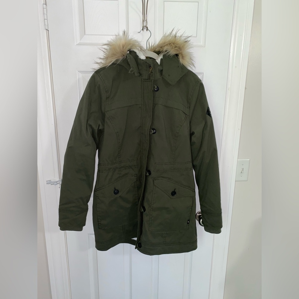 Women’s Hollister Sherpa Fur Lined Parka